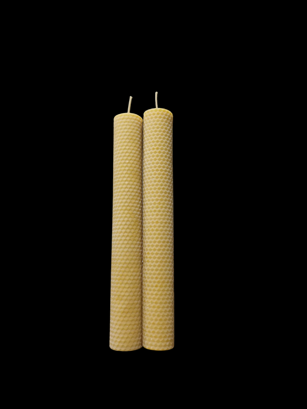 Beeswax candles set