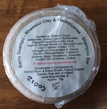 Load image into Gallery viewer, Rhassoul Clay &amp; Frankincense Shampoo Bar
