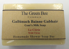 Load image into Gallery viewer, Goat&#39;s Milk Shower Soap Bar with Citrus
