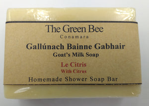 Goat's Milk Shower Soap Bar with Citrus